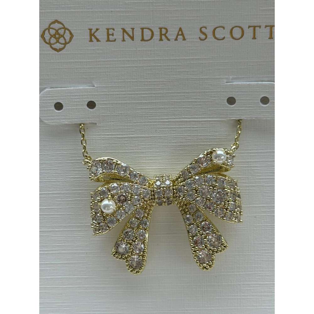 Kendra Scott bow necklace - Picture 2 of 3
